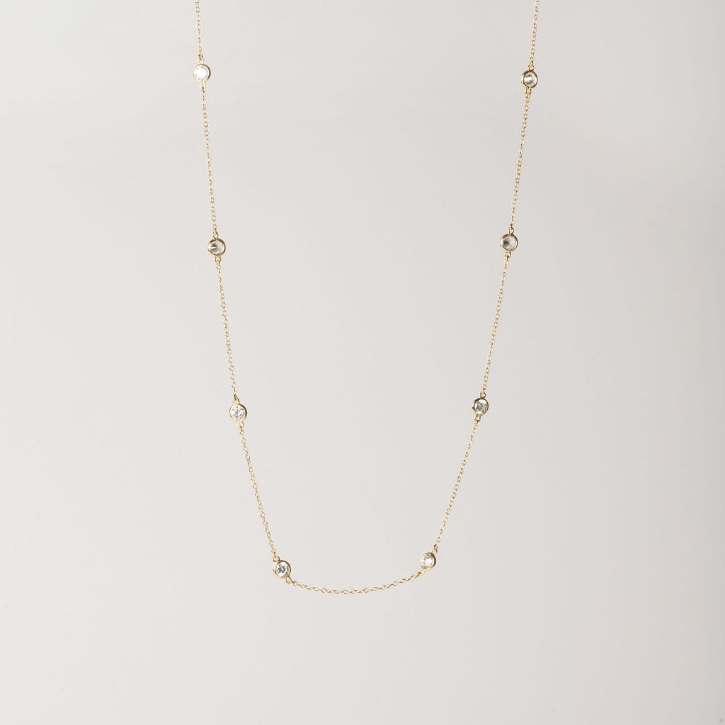 Floatesse Necklace & Studs - Gold