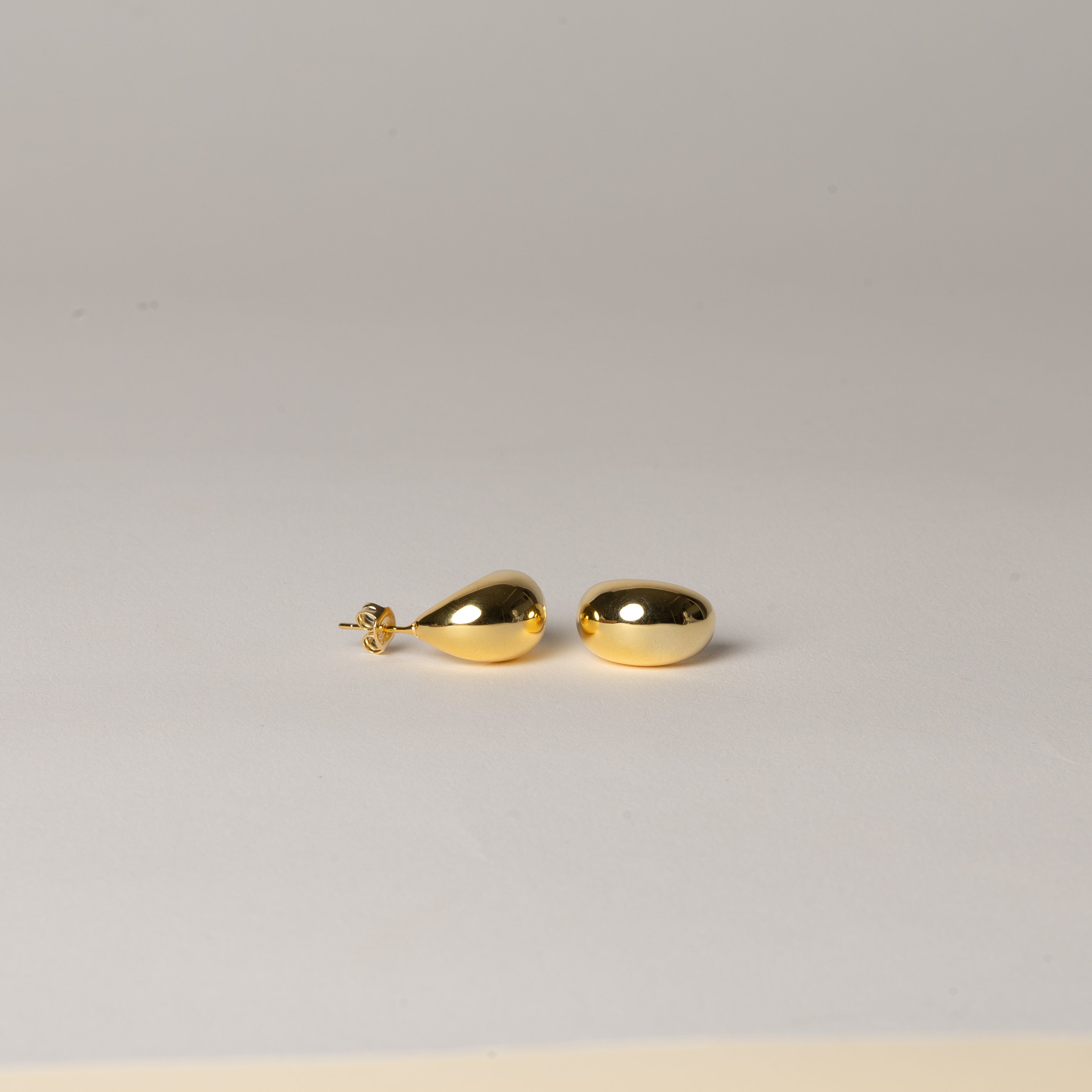 Curved Stud Earrings