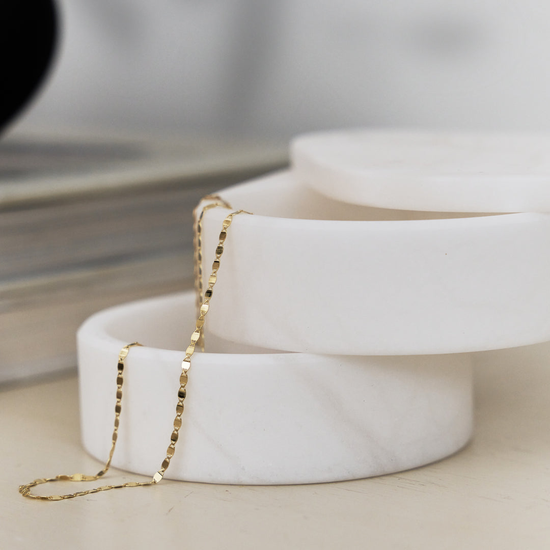 Alabaster Tear Drop Double Box