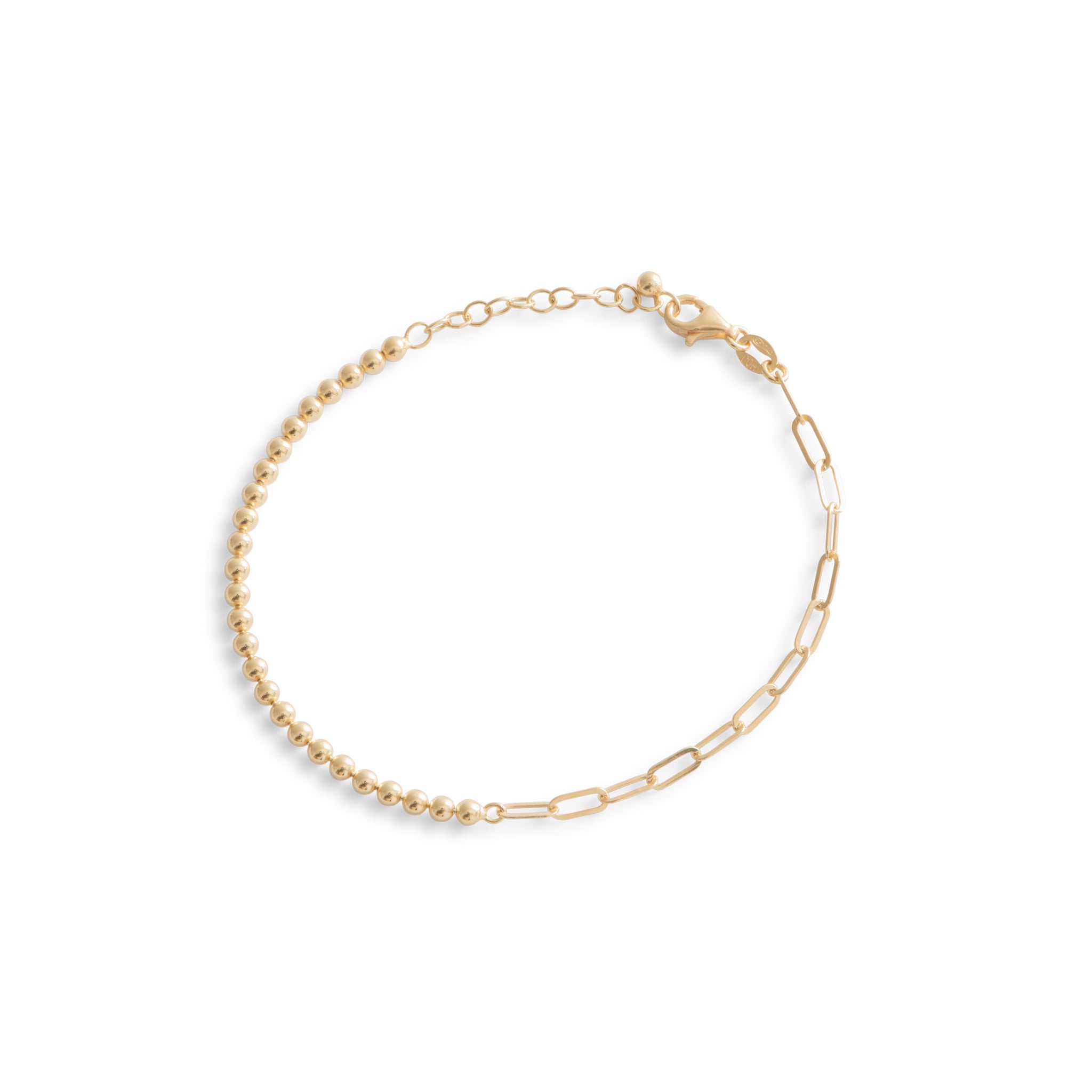 Bracelet boule et trombone