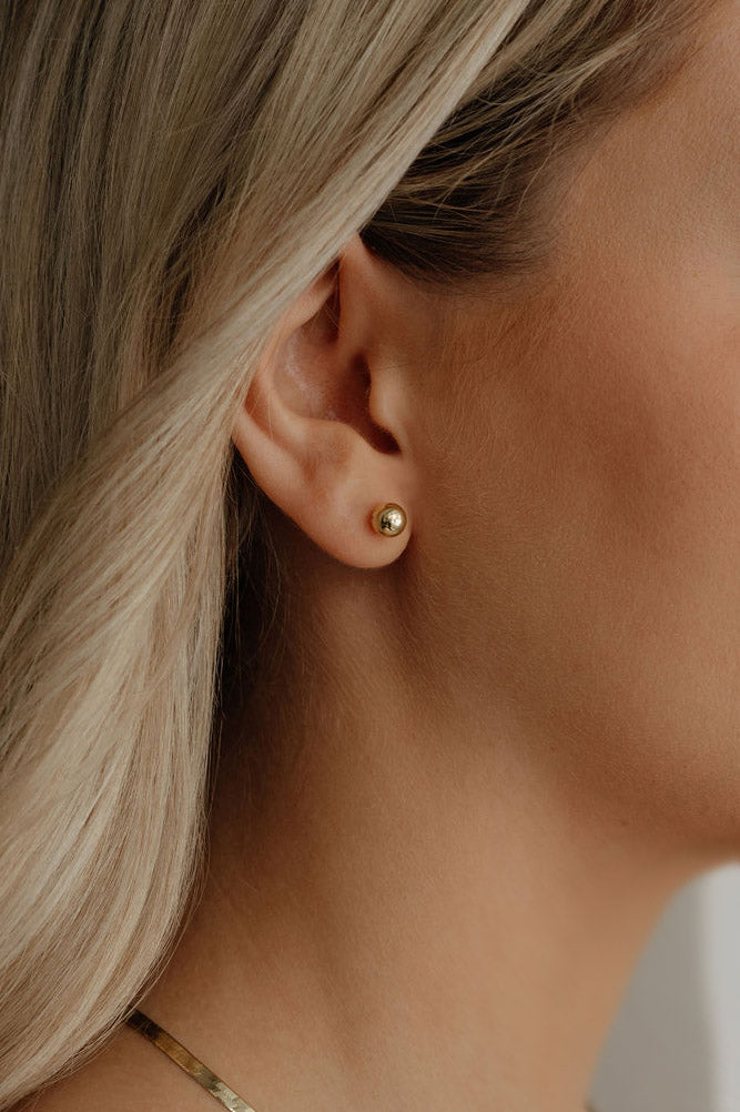 Classic Ball Stud Earrings