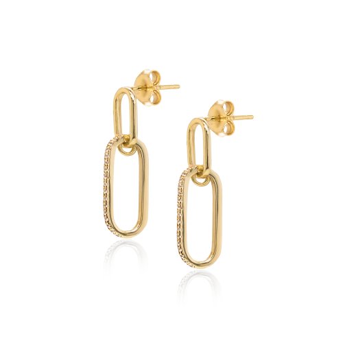 Paperclip Link Studs