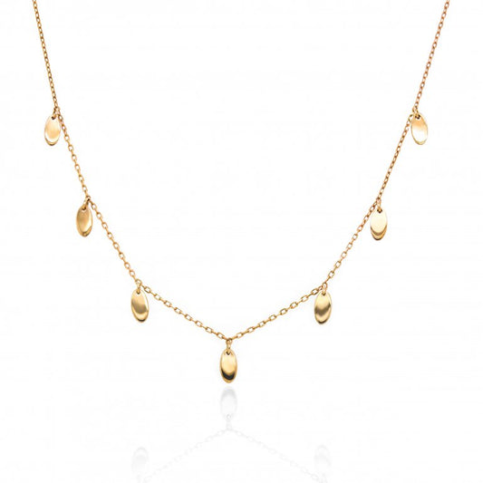 Oval Drops Necklace
