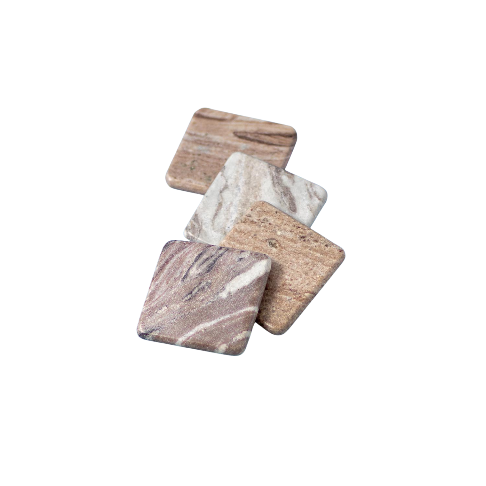 Waterfall Marble Square Coaster Set Sarah Baeumler Shop